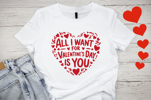 All I Want for Valentine s Day is You Graphics