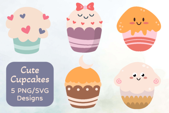 Cupcake Joy Bundle: Graphics with a Sweet Touch