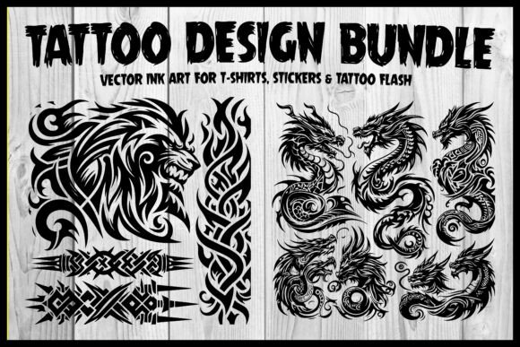 Ribal Tattoo Design Bundle